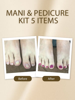 Mani & Pedicure Kit 5 Items - Golden Girl Cosmetics