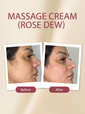 Massage Cream (Rose Dew) 500gm - Golden Girl Cosmetics