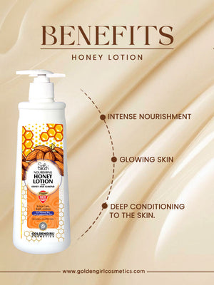 Honey Lotion 500ml - Golden Girl Cosmetics