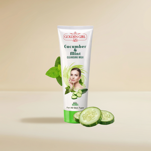 Cleansing Milk Cucumber & Mint - Golden Girl Cosmetics