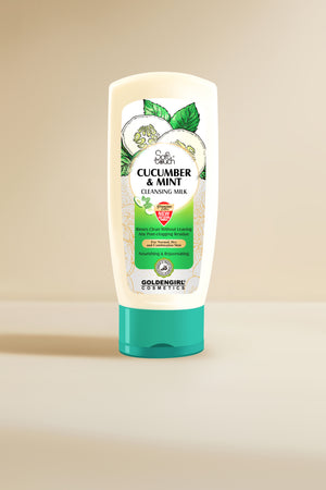 Cucumber and Mint Cleansing Milk - Golden Girl Cosmetics