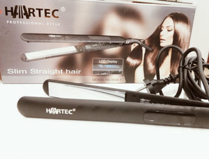 “Hairtec Hair Straightener GG‑350 with ceramic plates for smooth styling.”
