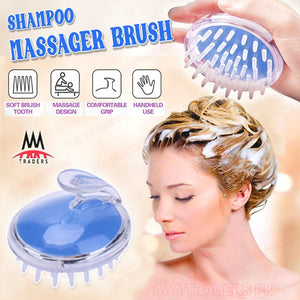 “Handheld head massager designed to relax the scalp and relieve stress.”