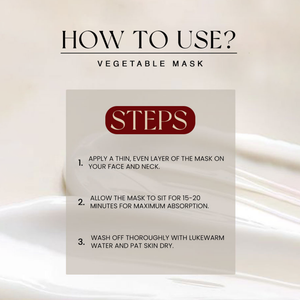Vegetable Mask - Golden Girl Cosmetics