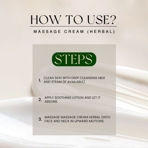 Massage Cream Herbal - Golden Girl Cosmetics