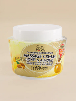 Massage Cream (Honey & Almond) 500ml - Golden Girl Cosmetics