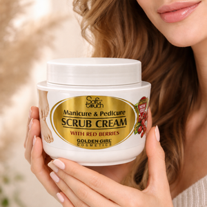 Manicure & Pedicure Scrub Cream - Golden Girl Cosmetics