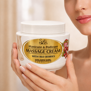 Mani & Pedicure Massage Cream - Golden Girl Cosmetics