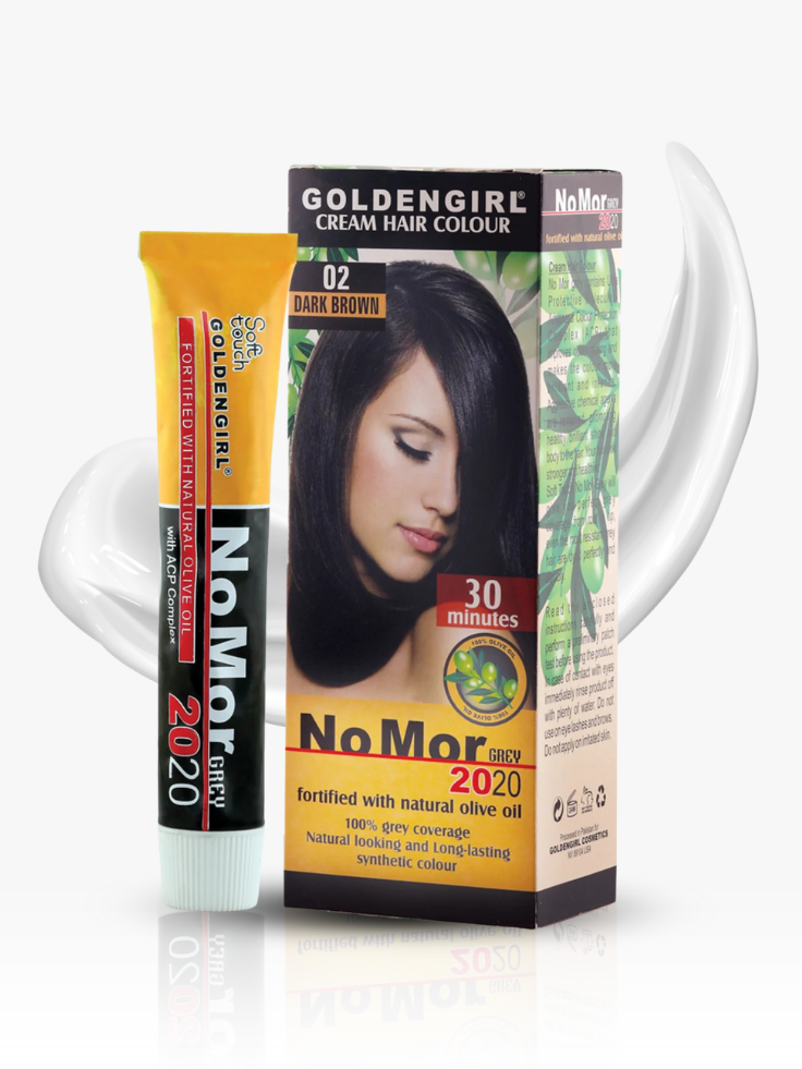 NoMor Grey Hair Color (Consumer Pack) – Golden Girl Cosmetics