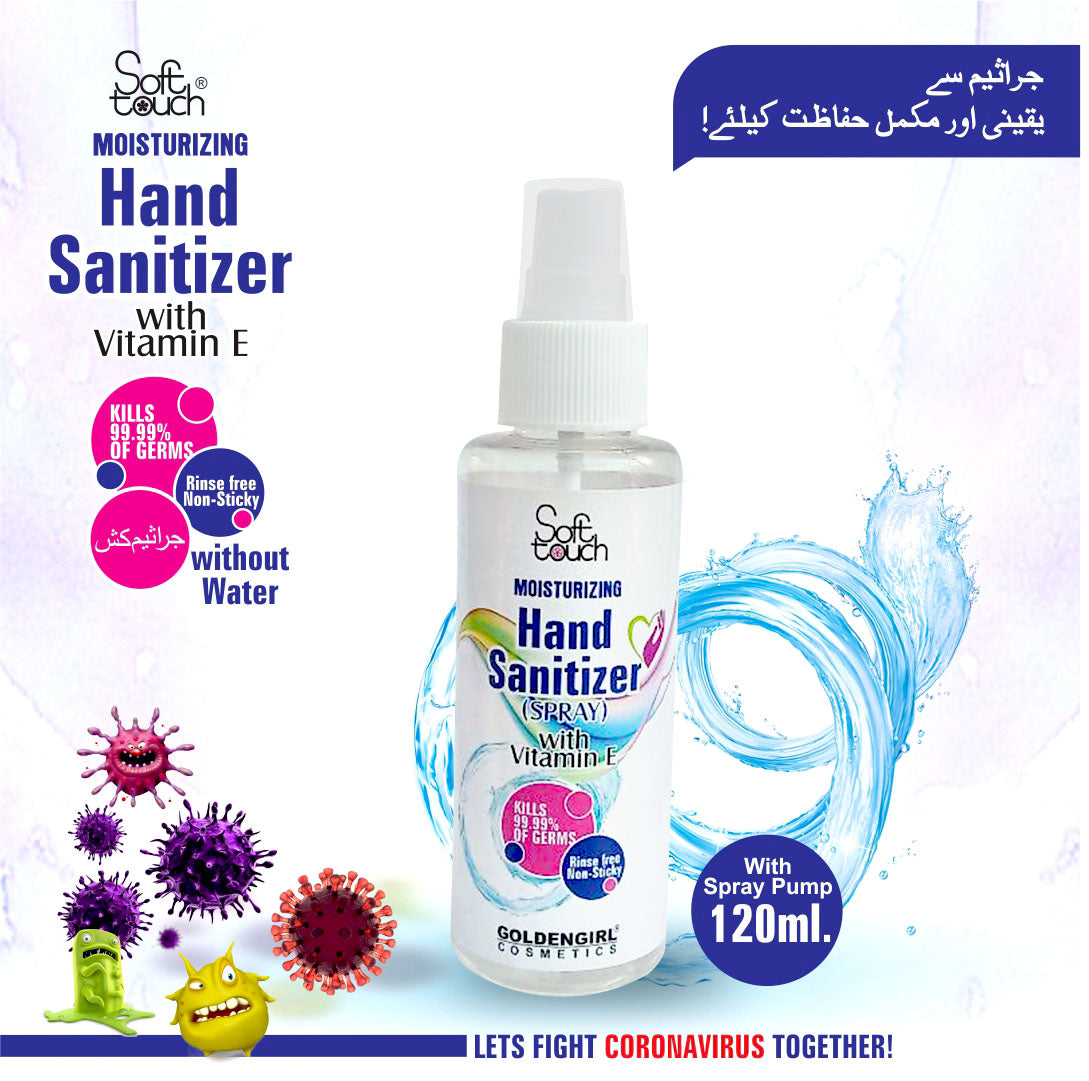 Moisturizing Hand Sanitizer Mist 120 Ml