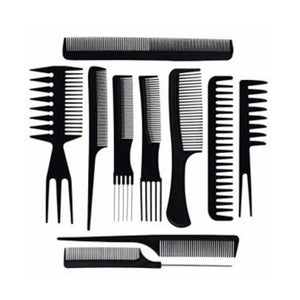Professional Comb Set 10 Pcs - Golden Girl Cosmetics