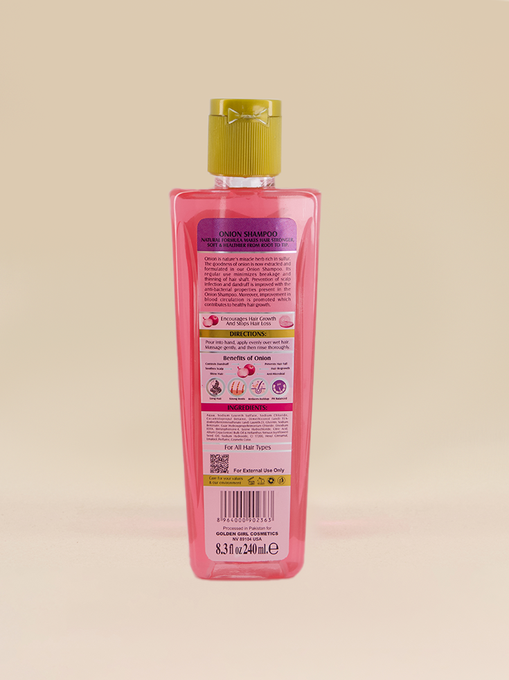 Onion Shampoo - Golden Girl Cosmetics