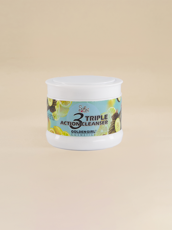 Triple Action Cleanser | Cucumber, Lemon & Almond |  75ml