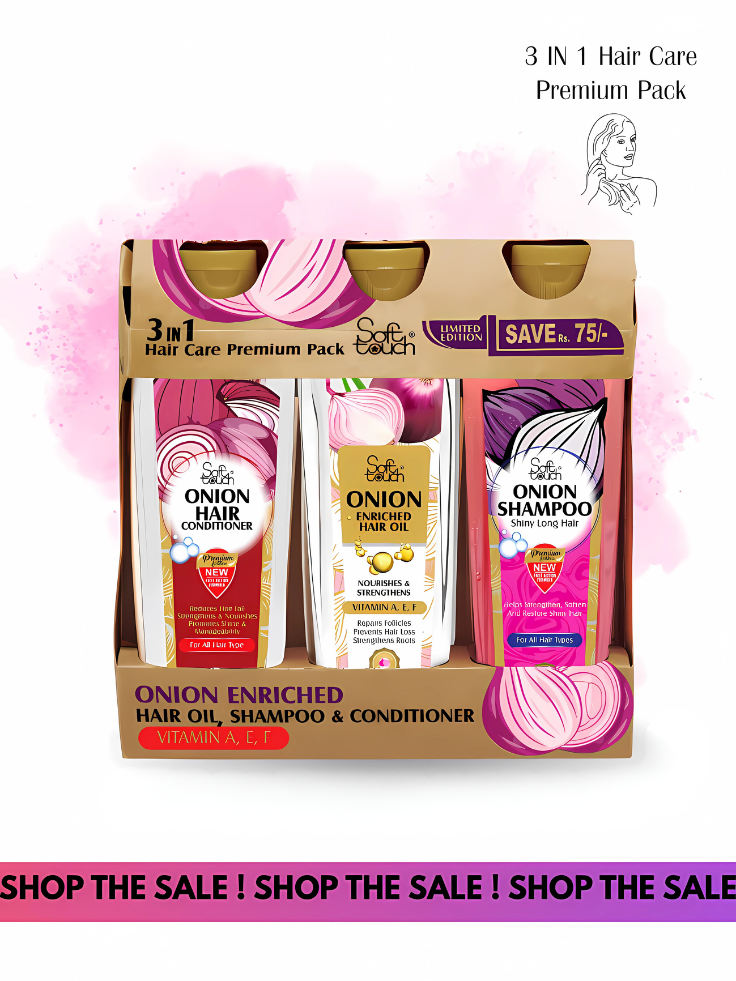 3 IN 1 Hair Care Premium Pack