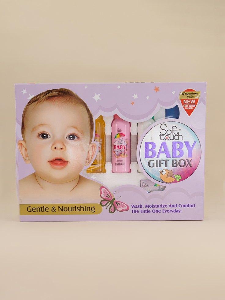 Baby Gift Box Large 8 Items - Golden Girl Cosmetics