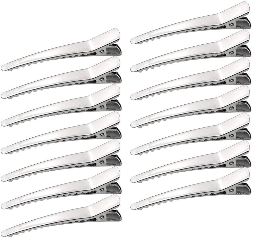 Hair Clips Silver Steel - Golden Girl Cosmetics