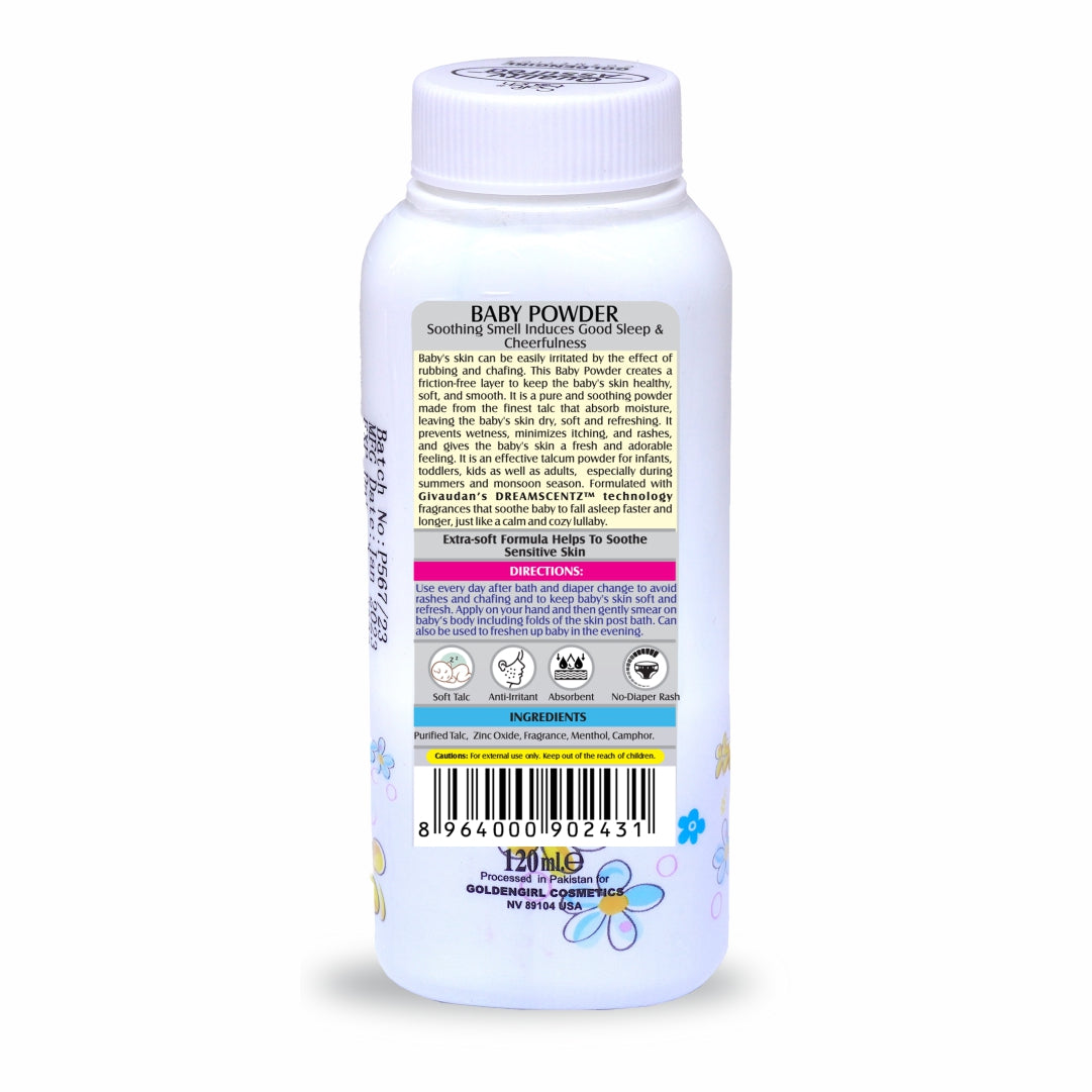 Baby Powder 120ml - Golden Girl Cosmetics