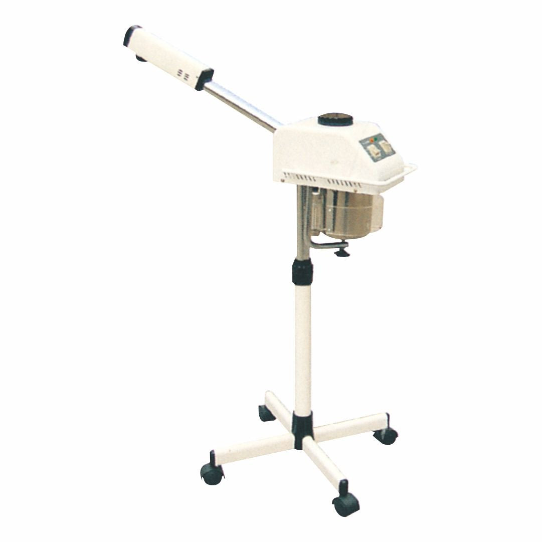 Beauty machine face steamer GG-39 with adjustable steam nozzle and simple control panel.