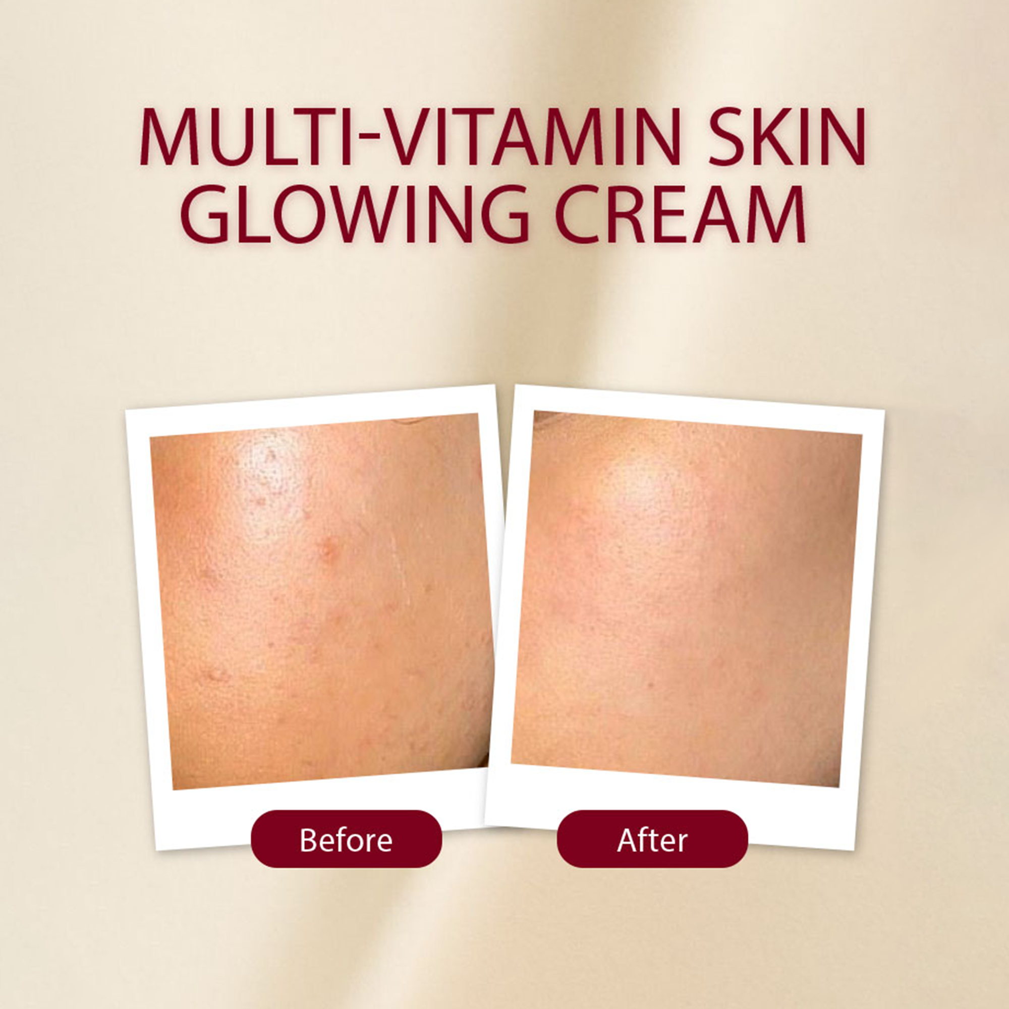Multi-Vitamin Skin Glowing Cream - Golden Girl Cosmetics