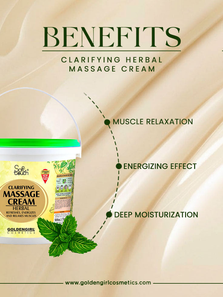 Massage Cream Herbal - Golden Girl Cosmetics