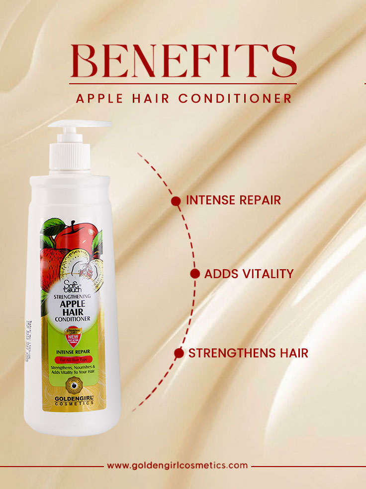 Apple Hair Conditioner - Golden Girl Cosmetics