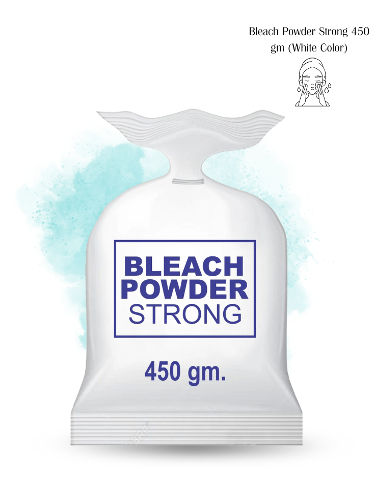 Bleach Powder Strong 450 gm (White Color)