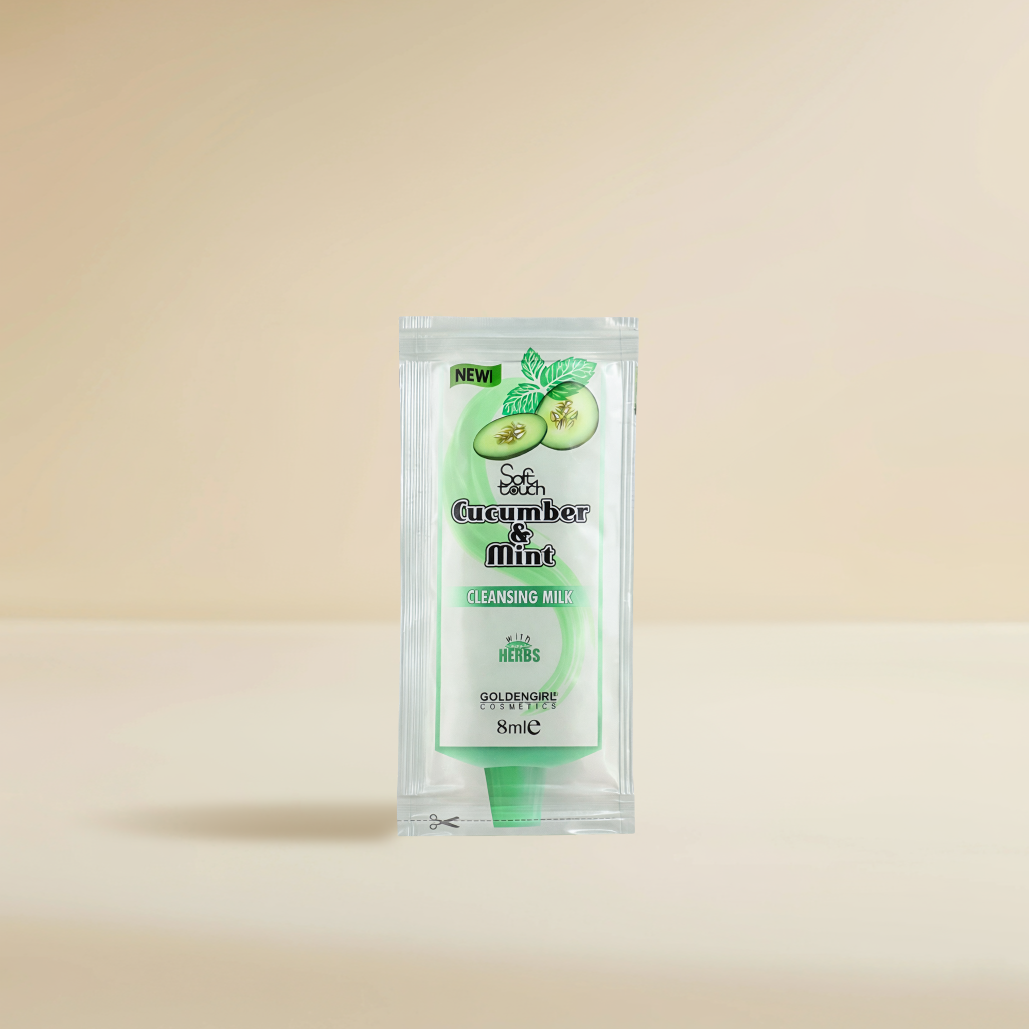 Cleansing Milk Cucumber & Mint - Golden Girl Cosmetics