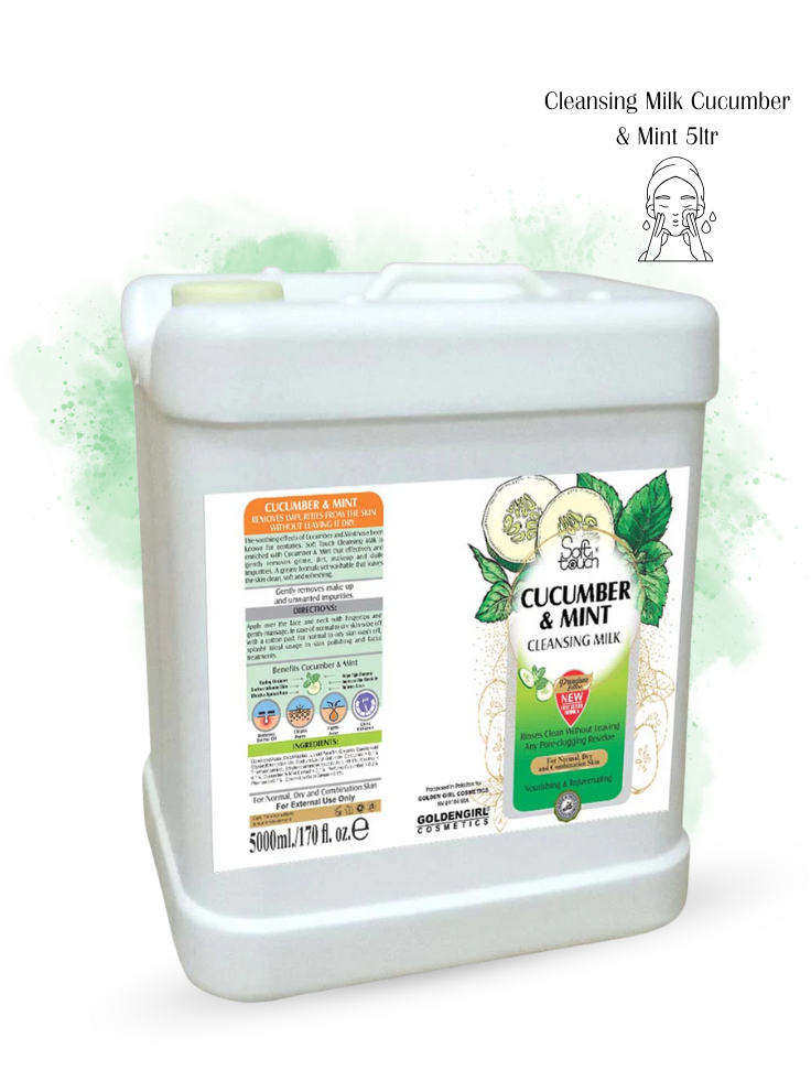 Cleansing Milk Cucumber & Mint  5ltr