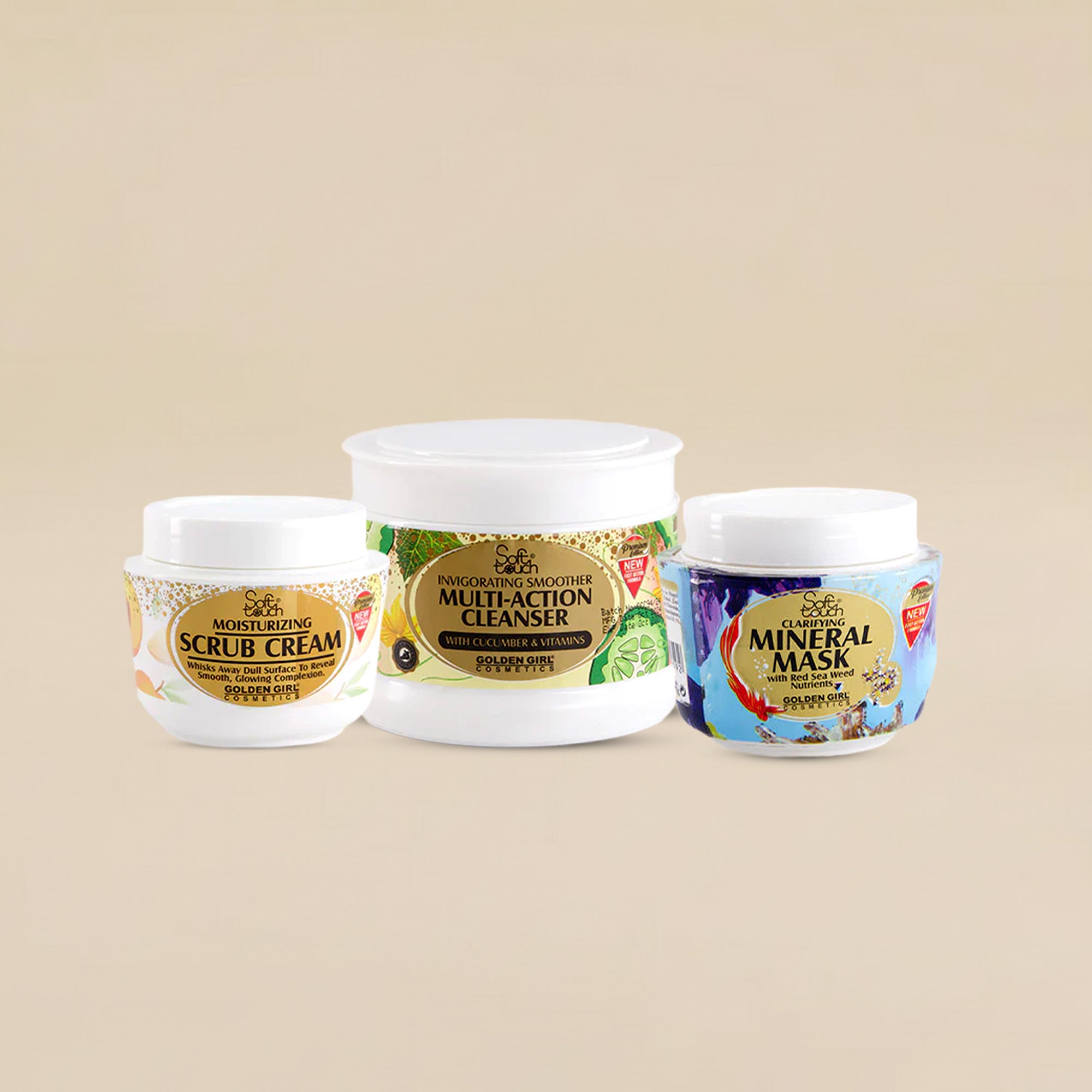 COMPLETE HOME FACIAL KIT - Golden Girl Cosmetics