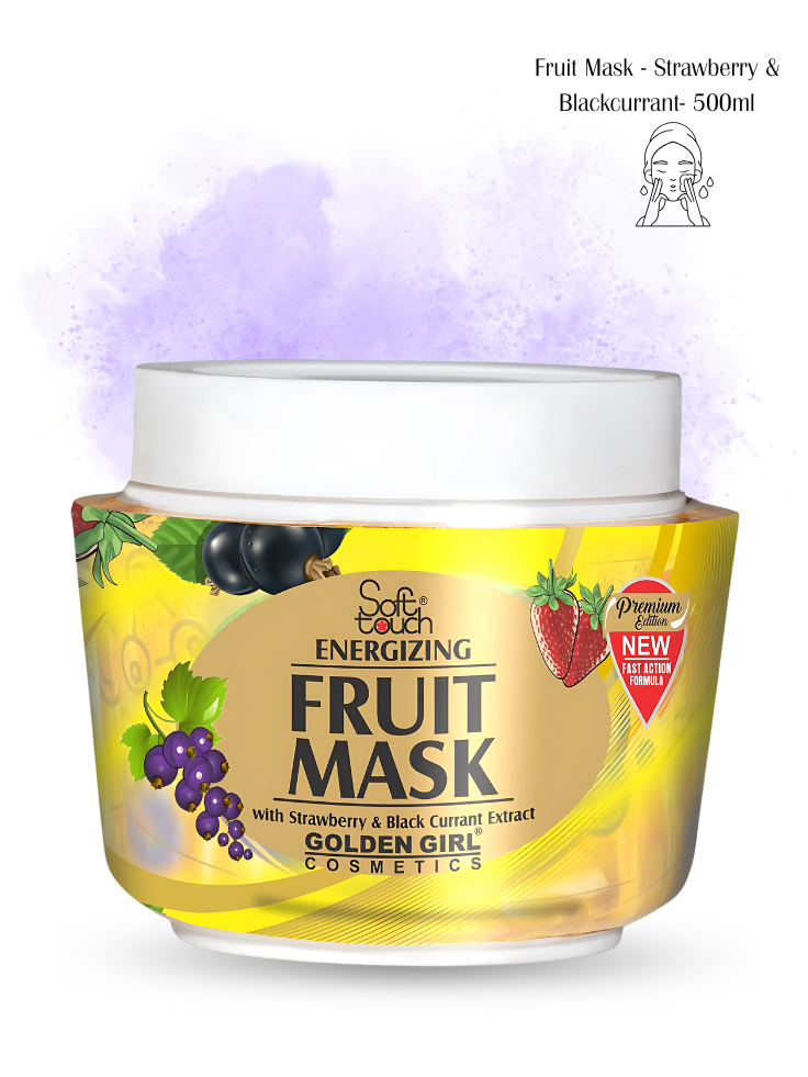 Fruit Mask - Strawberry & Blackcurrant-  500ml