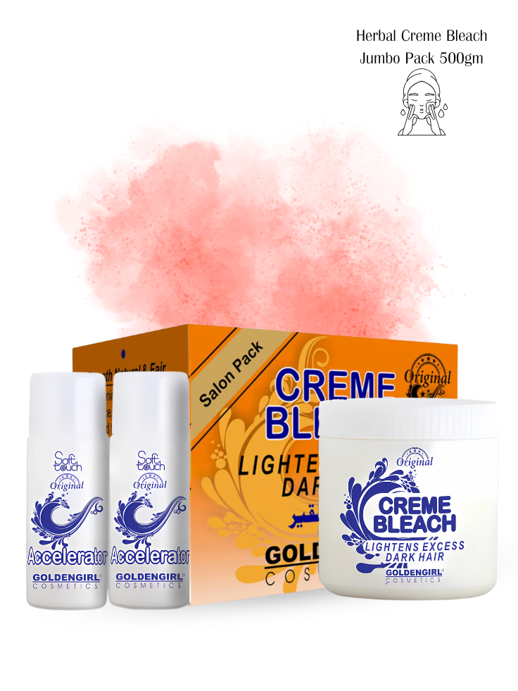 Herbal Creme Bleach Jumbo Pack 500gm