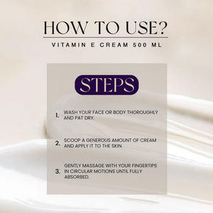 Vitamin E Cream - Golden Girl Cosmetics