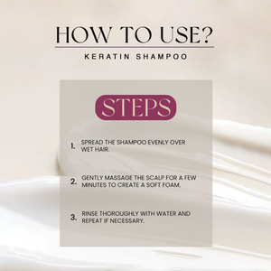 Keratin Shampoo - Golden Girl Cosmetics