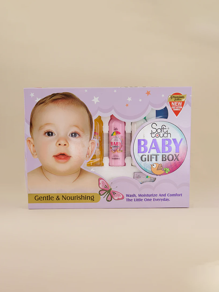 Baby Gift Box Large 8 Items - Golden Girl Cosmetics