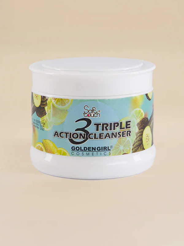 Triple Action Cleanser | Cucumber, Lemon & Almond |  75ml