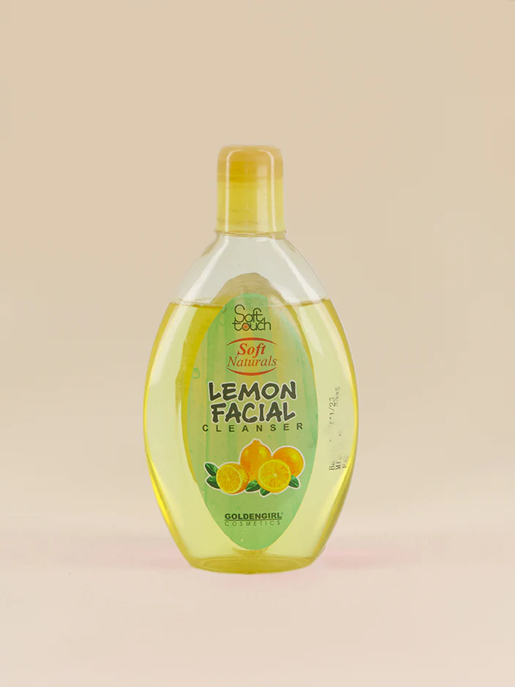 Lemon Facial Cleanser 225ml - Golden Girl Cosmetics