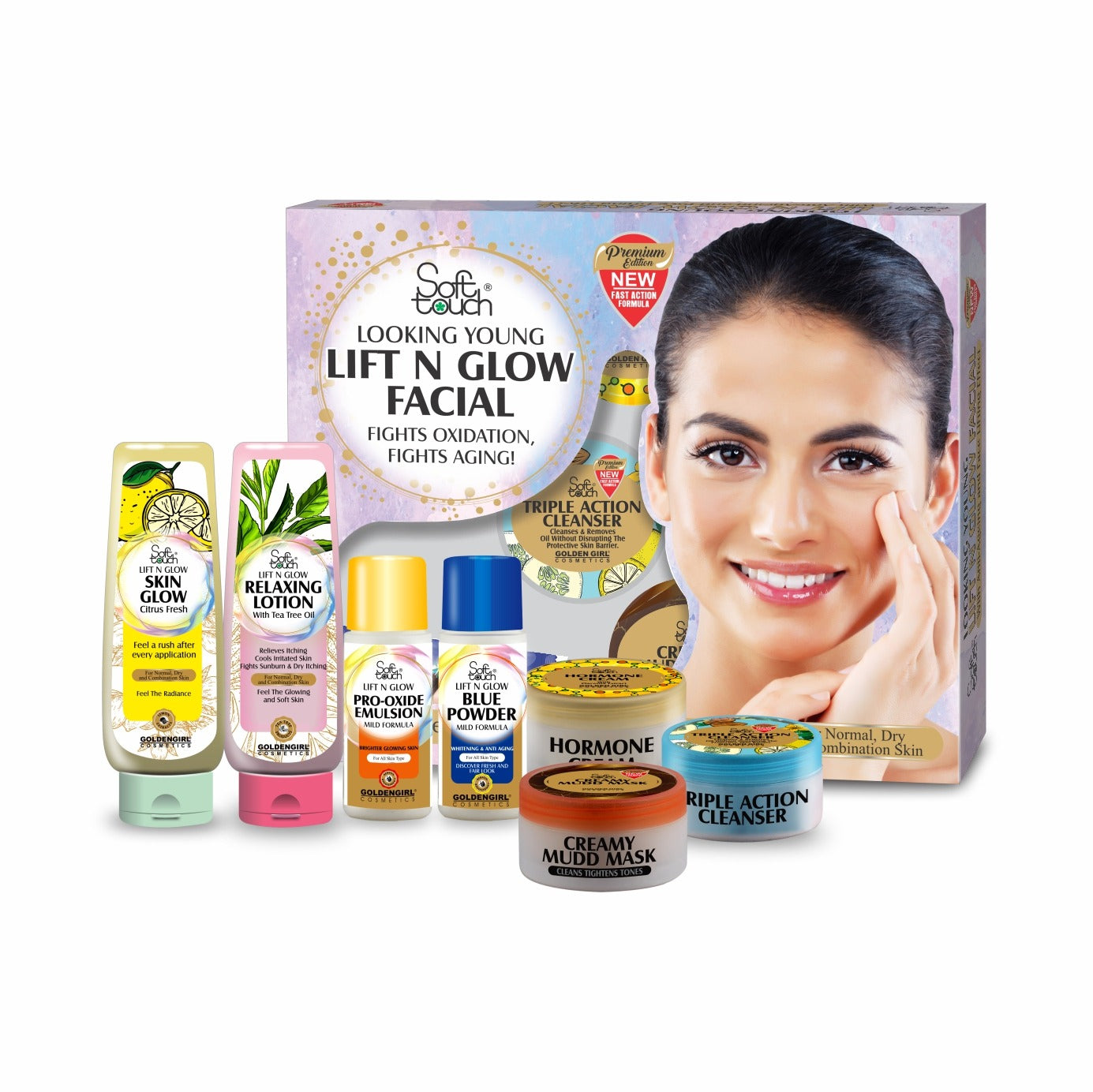 Lift n Glow Facial Set 9 items