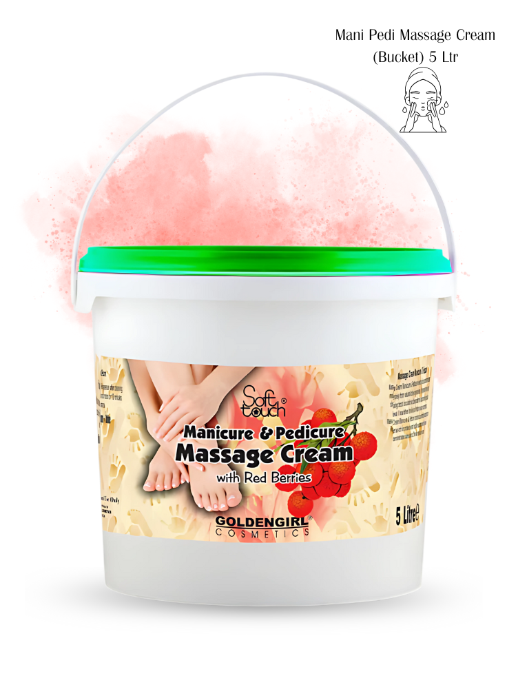 Mani Pedi Massage Cream (Bucket) 5 Ltr