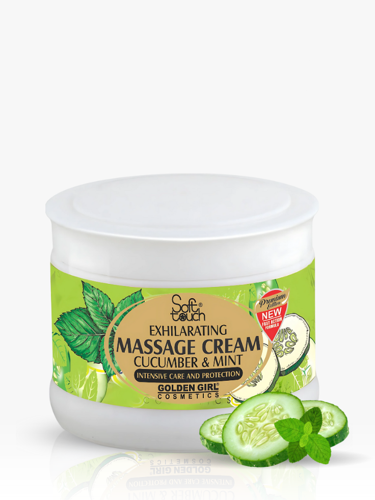 Massage Cream Cucumber & Mint 500ml