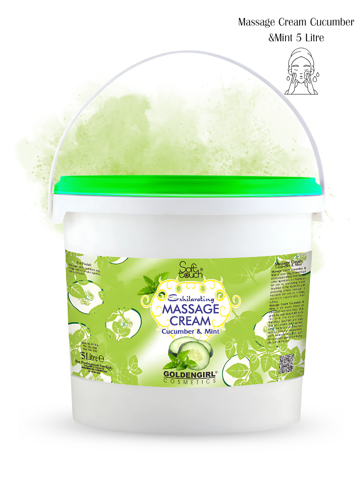 Massage Cream Cucumber &Mint 5 Litre