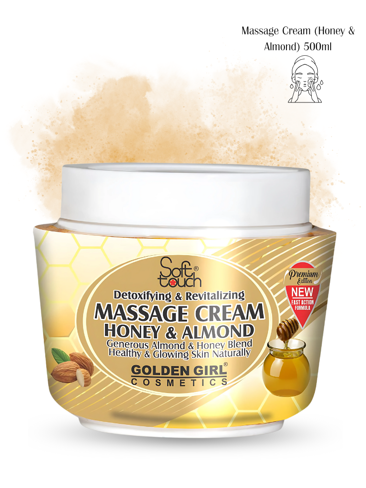 Massage Cream (Honey & Almond) 500ml