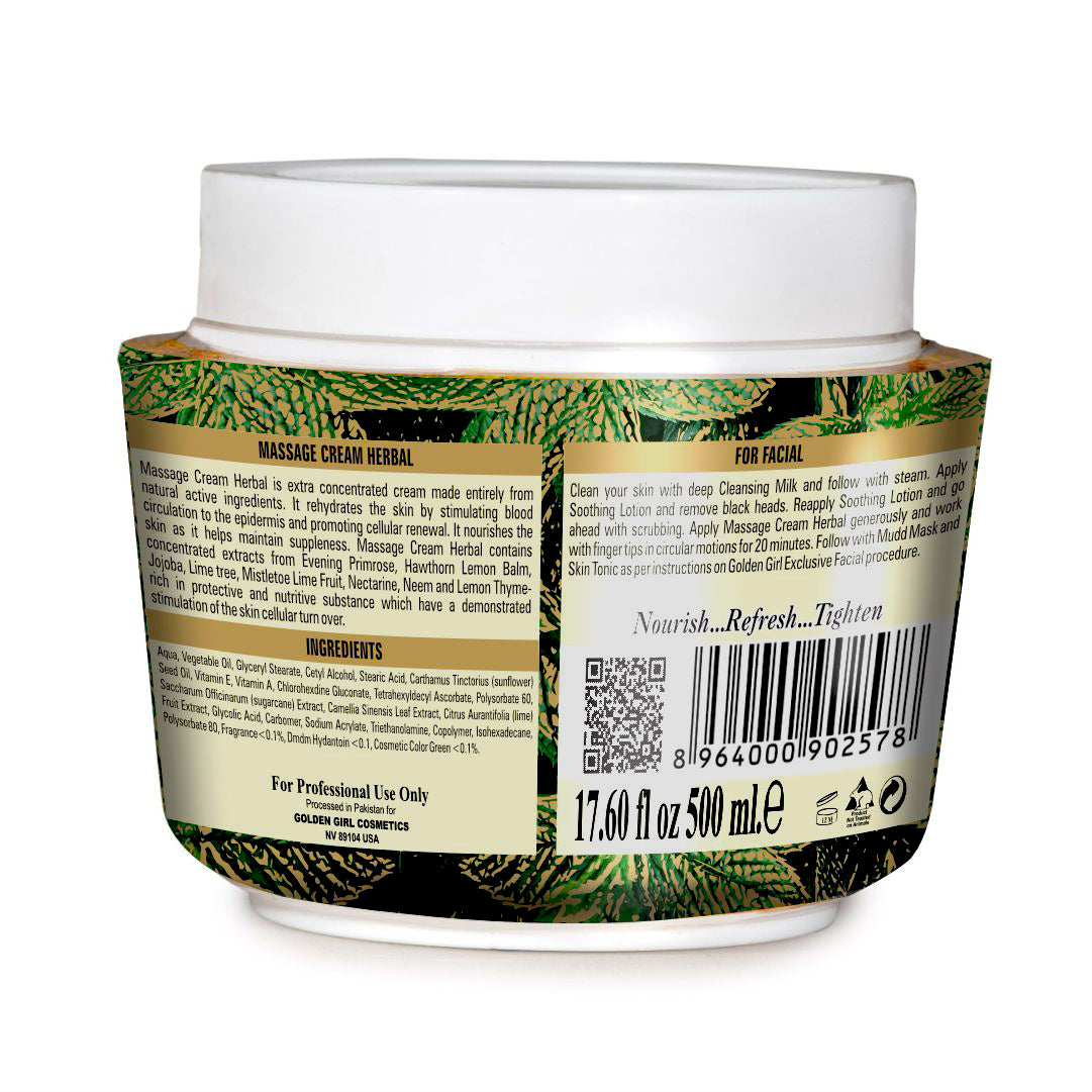 Massage Cream (Herbal) 500ml
