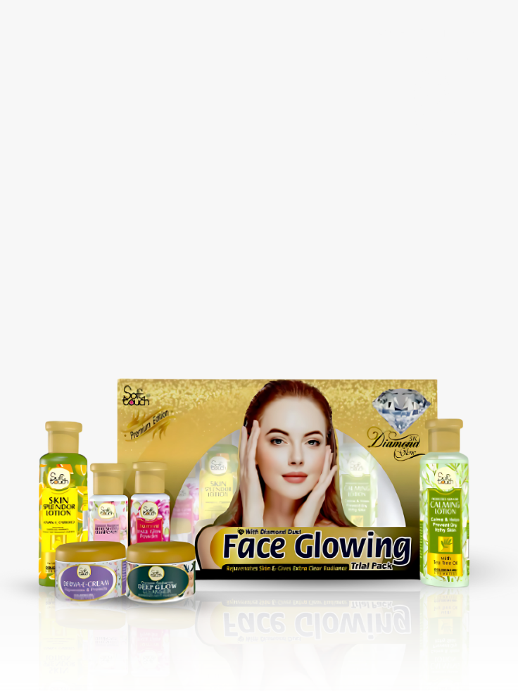 New-Diamond Face Glowing Kit