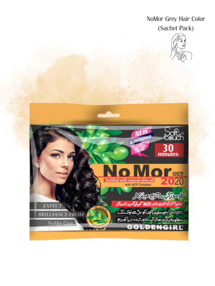 NoMor Grey Hair Color (Sachet Pack)