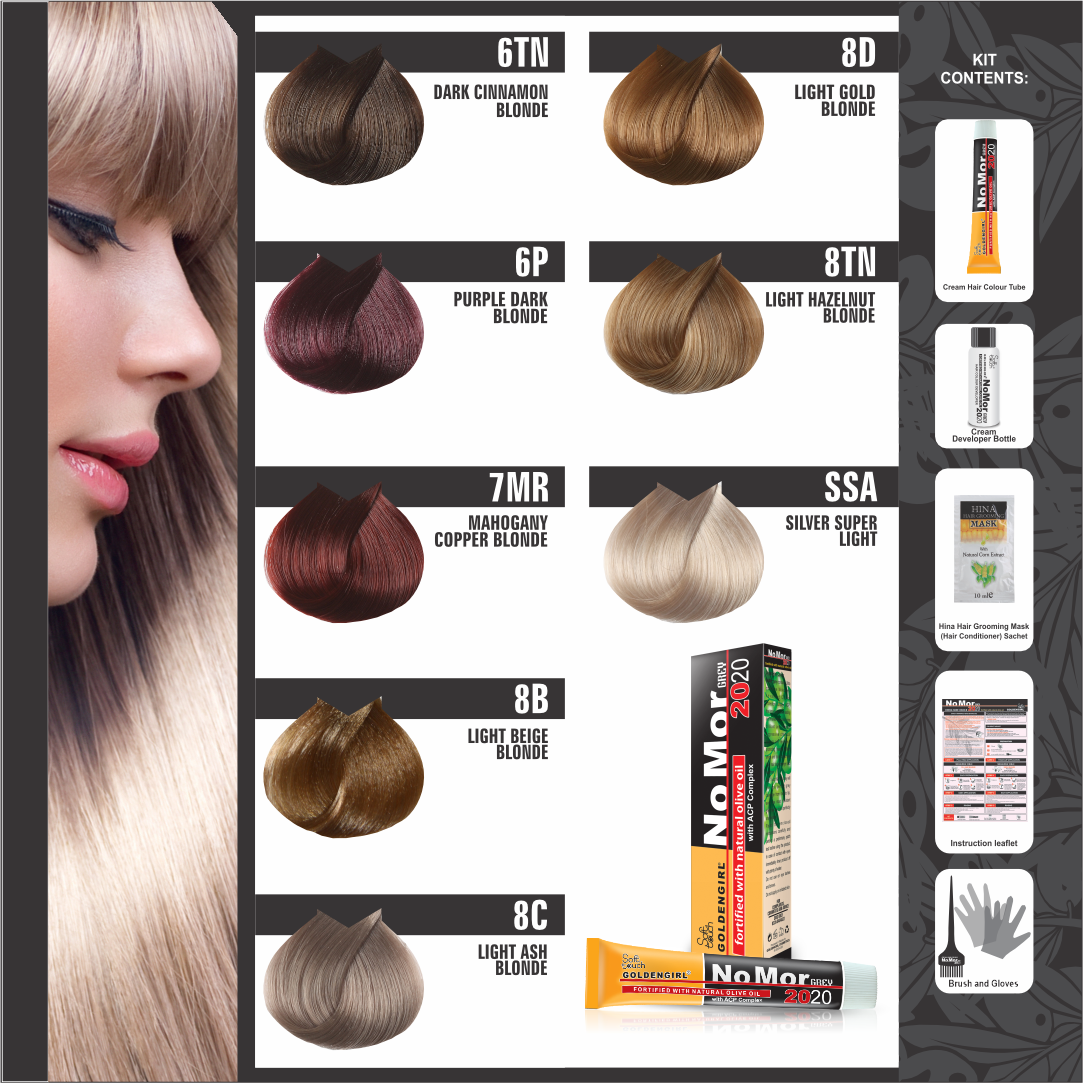 NoMor Grey Hair Color (Consumer Pack)