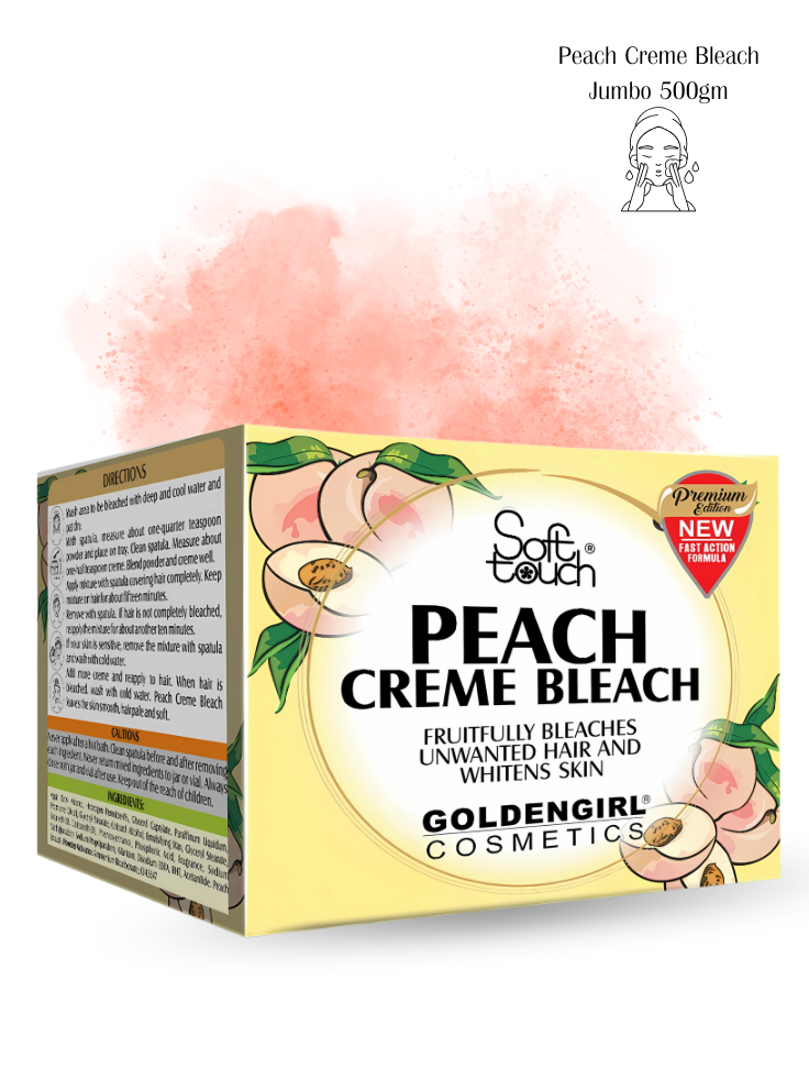 Peach Creme Bleach Jumbo 500gm