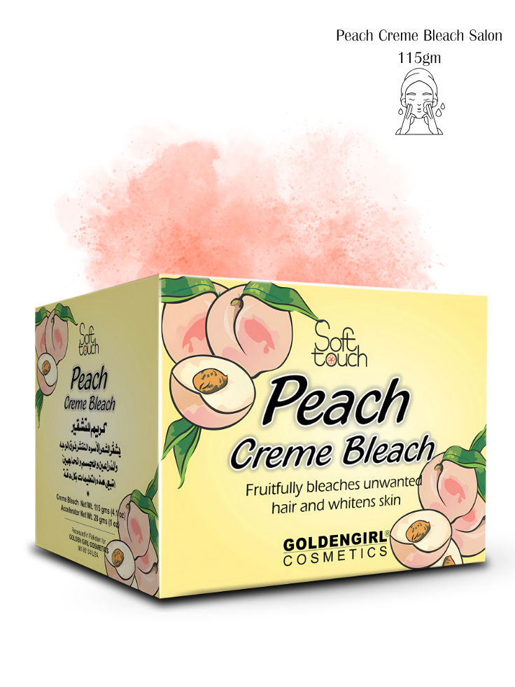 Peach Creme Bleach Salon 115gm
