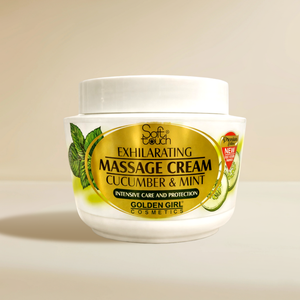 Massage Cream Cucumber & Mint - Golden Girl Cosmetics