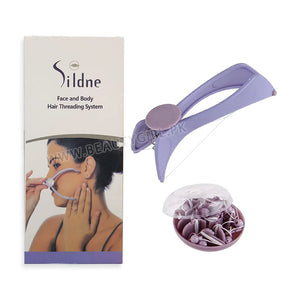 “Silpne threading system for safe and precise hair removal on face and body.”