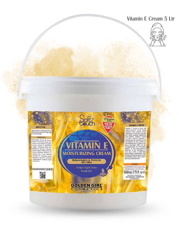 Vitamin E Cream 5 Ltr